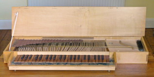 small fretted clavichord